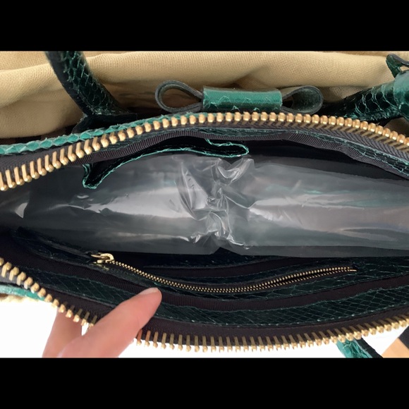 Burberry Prorsum the Blaze Bag with Python Trim - Picture 6 of 14